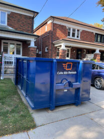 dirt bin rental