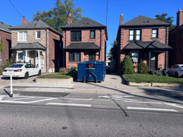 bin rental size guide renovation